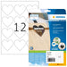 EAN 4008705107914 - HERMA 10791 etiqueta autoadhesiva Corazón Permanente Blanco 120 pieza(s) imagen 2