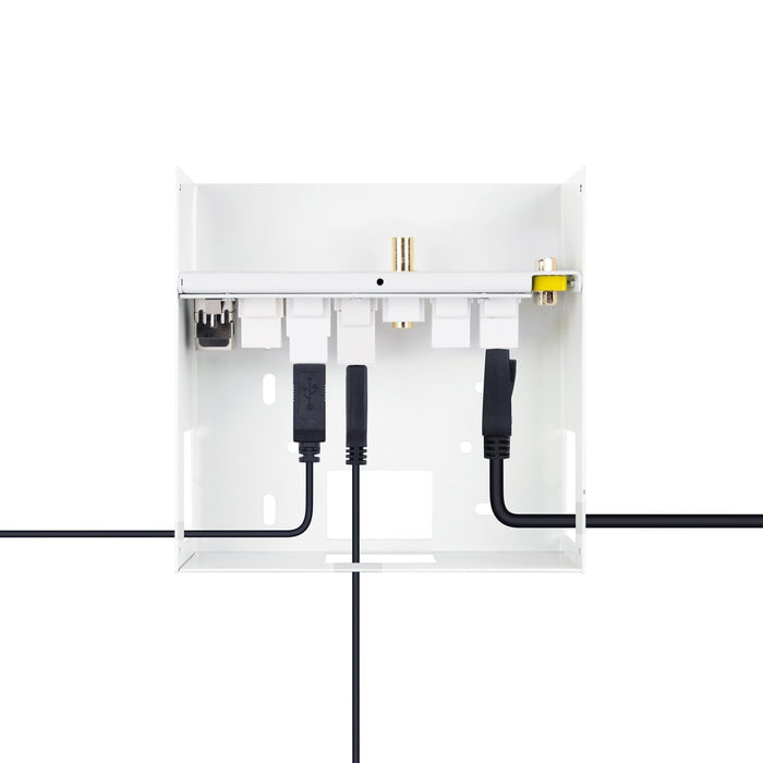 Caja Multimedia Vga+2hdmi+Jack+Usbc+Usb-B+Usb-A+Rj