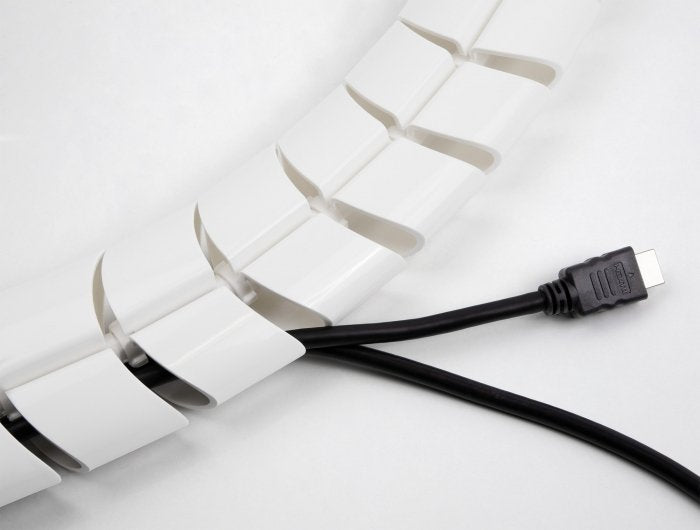 Delock Cablekanal Für Schreibtisch 740 X 75 Mm Höhenverstellbar Weiss