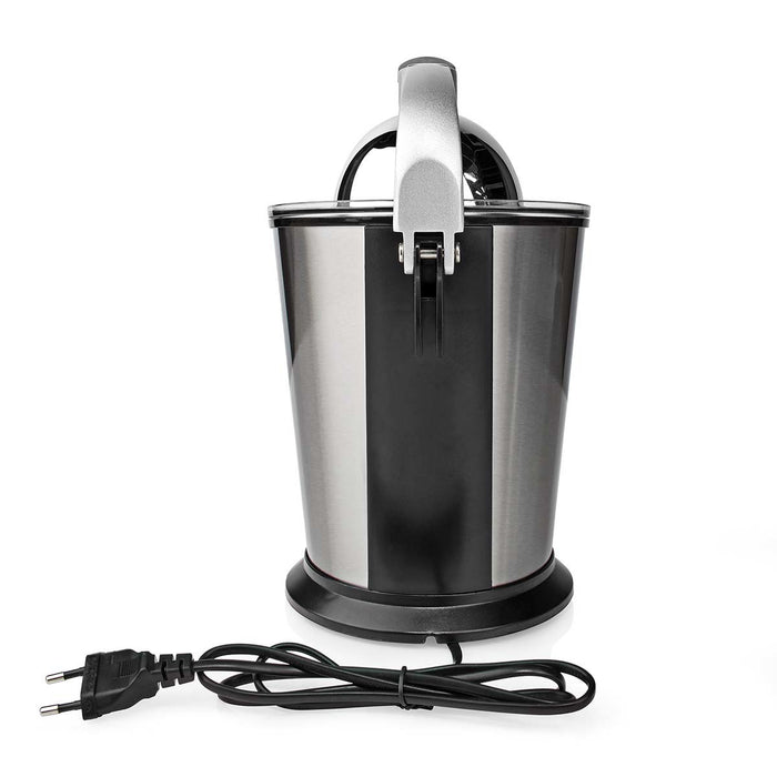EAN 5412810408900 - Nedis KAJC200SR exprimidor Exprimidor eléctrico con brazo 100 W Aluminio, Negro imagen 4