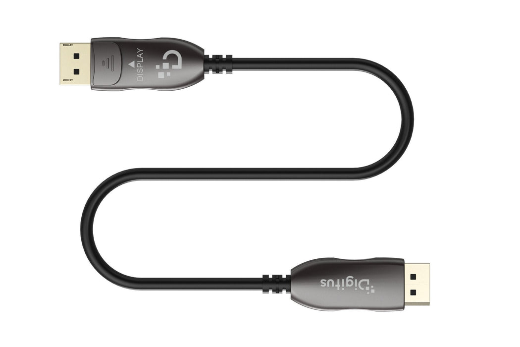 Digitus Displayport Aoc Hybrid Cable De Fibra Óptica, Uhd 8k,60m