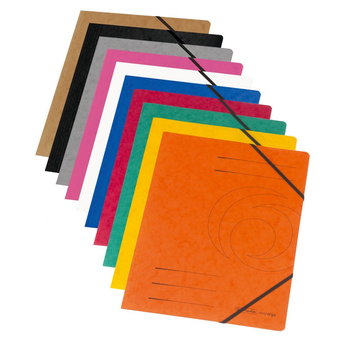 Herlitz 11166816 Carpeta Cartón Colores Surtidos A4