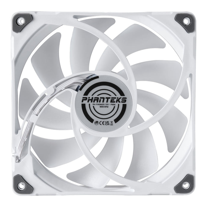 Phanteks M25 Ventilador 14 Cm Blanco 1 Pieza(S)