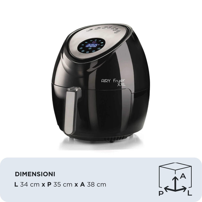 EAN 8003705118416 - Ariete 4618/00 Sencillo 7 L Independiente 1800 W Freidora de aire caliente Negro imagen 4
