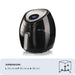 EAN 8003705118416 - Ariete 4618/00 Sencillo 7 L Independiente 1800 W Freidora de aire caliente Negro imagen 4