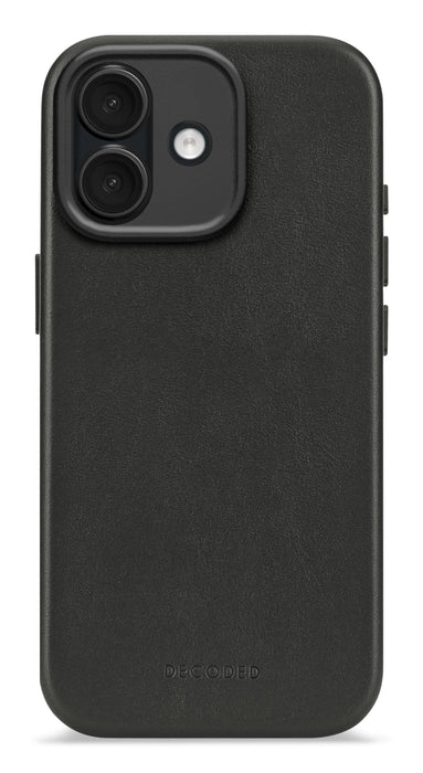 Decoded Leather Backcover Iphone 17 Black