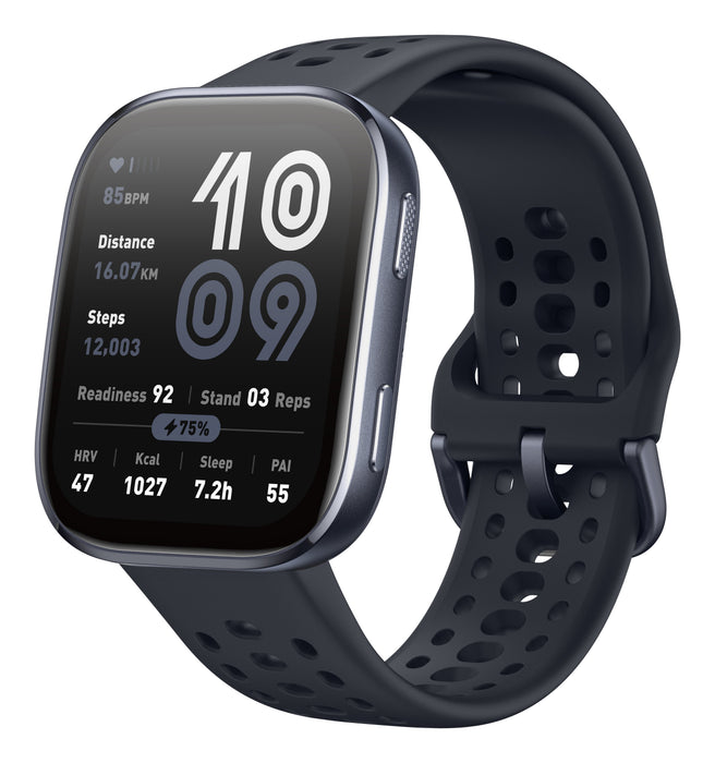 EAN 6970100377842 - Amazfit Bip 6 Black 5 cm (1.97") AMOLED Digital 390 x 450 Pixeles Pantalla táctil Negro GPS (satélite) imagen 4