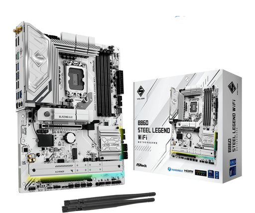 EAN 4711581490123 - Asrock B860 Steel Legend WiFi Intel B860 LGA 1851 (Socket V1) ATX imagen 1