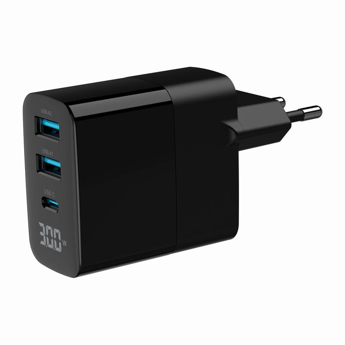EAN 8716309129626 - Gembird TA-UC-PDQC30LCD-BK-02 cargador de dispositivo móvil Universal Negro Corriente alterna Carga rápid imagen 5