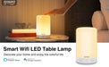 EAN 6972391281242 - Gosund LB3 smart tafel/bed lamp 5V, 2A USB (inc voeding en kabel) touch bediening: kleure en lichtsterkte imagen 3