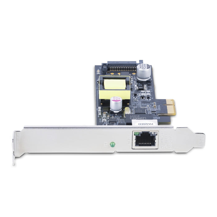 Startech.Com Startech 1-Port 2.5gbps Poe Tarjeta De Red, Intel I225-V, 802.3at/Af - Adaptador De Red - Pcie 2.0 Low-Profile - 2.5gbase-T (Poe+)