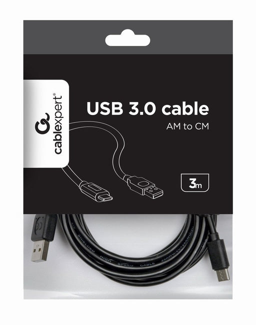 EAN 8716309086561 - Gembird CCP-USB2-AMCM-10 cable USB USB 2.0 3 m USB A USB C Negro imagen 1