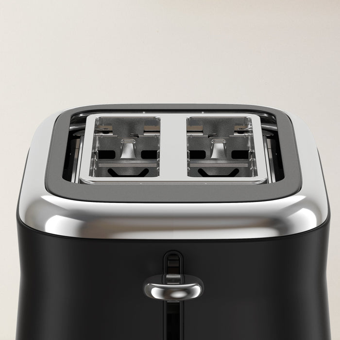 Tefal Tt7208e0 Collection Retro Toaster, 850 W, Black