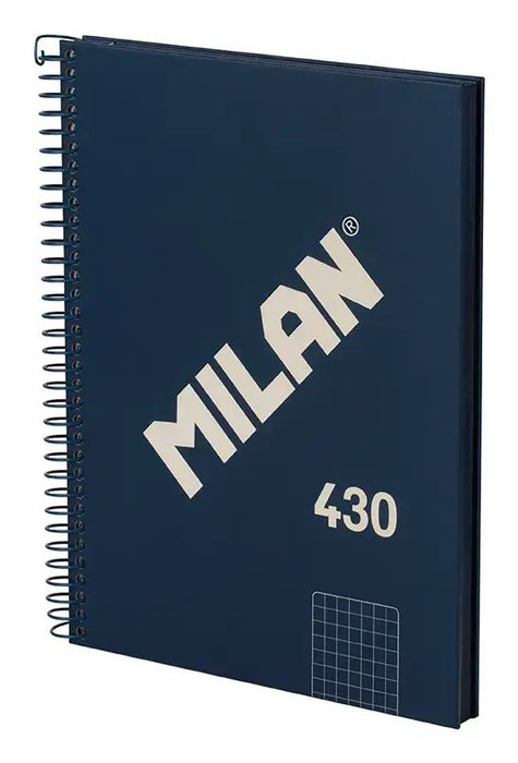 EAN 8411574107484 - Milan 57153E80SNCB cuaderno y block A5 80 hojas Negro imagen 1