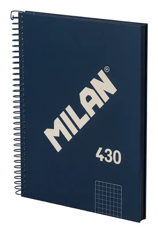 EAN 8411574107484 - Milan 57153E80SNCB cuaderno y block A5 80 hojas Negro imagen 1
