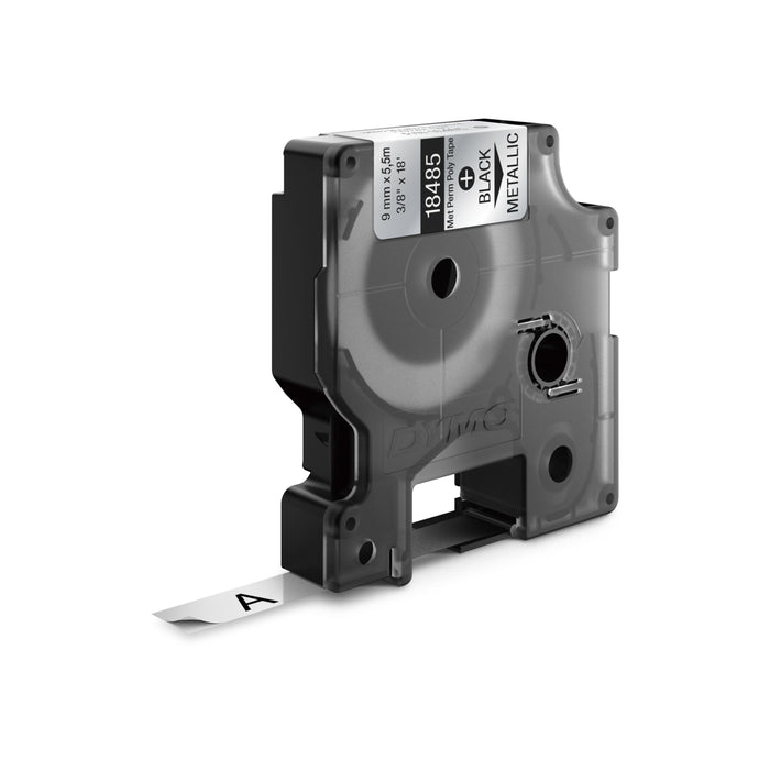 EAN 0071701184856 - DYMO 18485 cinta para impresora de etiquetas Negro sobre metálico imagen 2