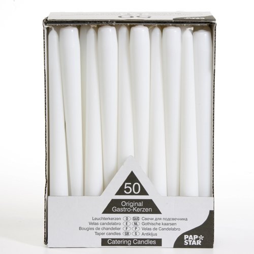 Candle Papstar Kerzen 25 Cm Blanco