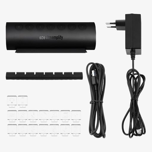 EAN 4251442506421 - Streamplify HUB CTRL 7 USB 3.2 Gen 1 (3.1 Gen 1) Type-A Negro imagen 2