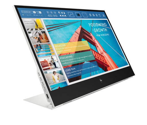 EAN 5715063338971 - HP E-Series E14 G4 Portable Monitor pantalla para PC 35,6 cm (14") 1920 x 1080 Pixeles Full HD LCD Plata imagen 2