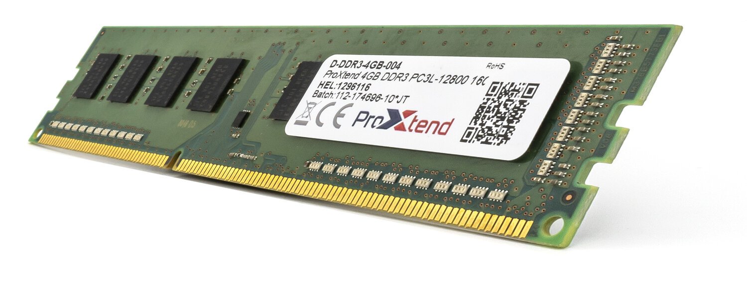 EAN 5714590013146 - ProXtend D-DDR3-4GB-004 módulo de memoria 1 x 4 GB 240-pin DIMM imagen 1