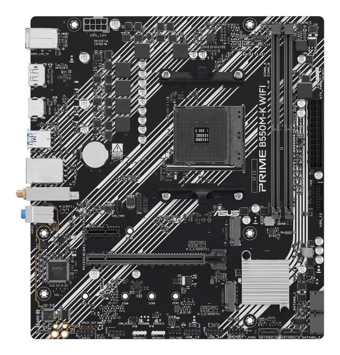 Placa Base Asus Prime B550m-K Wi-Fi Amd,Am4,Ddr4,Mat