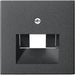 EAN 4010337270287 - GIRA 027028 placa de pared y cubierta de interruptor Antracita imagen 1