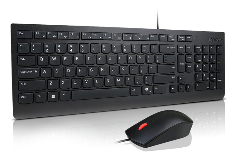 EAN 195892115434 - Lenovo Essential Wired Combo (ES 172) teclado Ratón incluido Universal USB Español Negro imagen 2