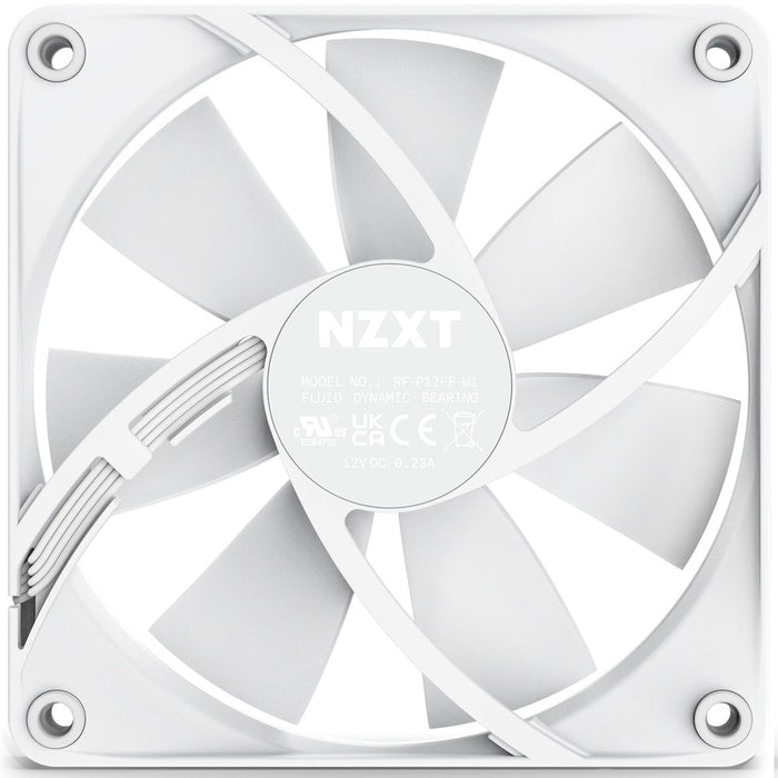 Ventilador Nzxt F120q Quiet Airflow Blanco 120mm Rf-Q12sf-W1 Retail