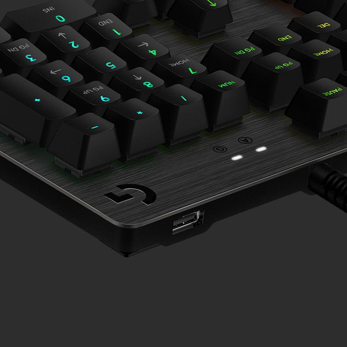 EAN 5099206086111 - Logitech G G512 teclado Juego USB QWERTZ Suizo Carbono imagen 4