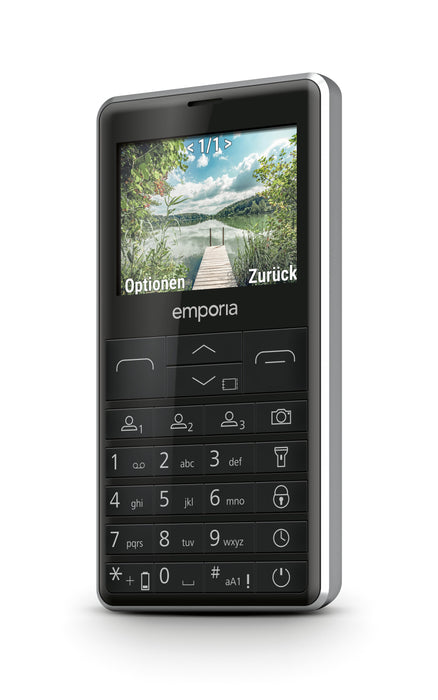 EAN 9005613167608 - Emporia emporiaPRIME-LTE 5,87 cm (2.31") 107 g Negro Teléfono para personas mayores imagen 5