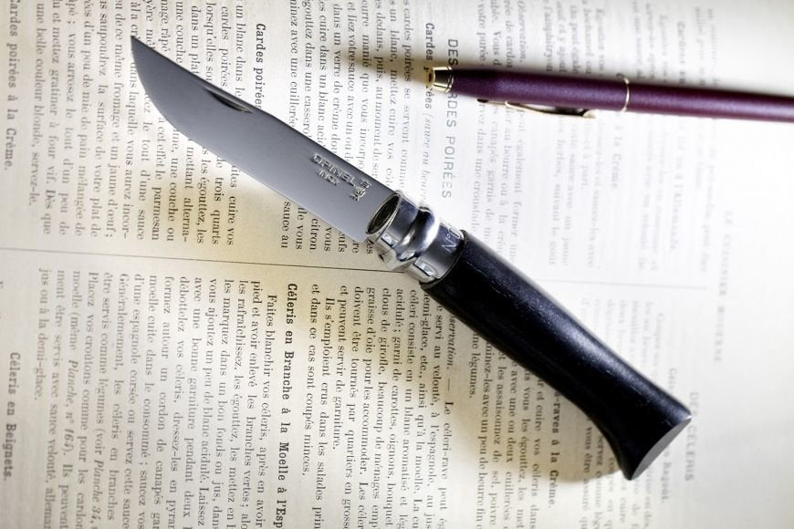 EAN 3123840013522 - Opinel N°08 Collector Negro imagen 2