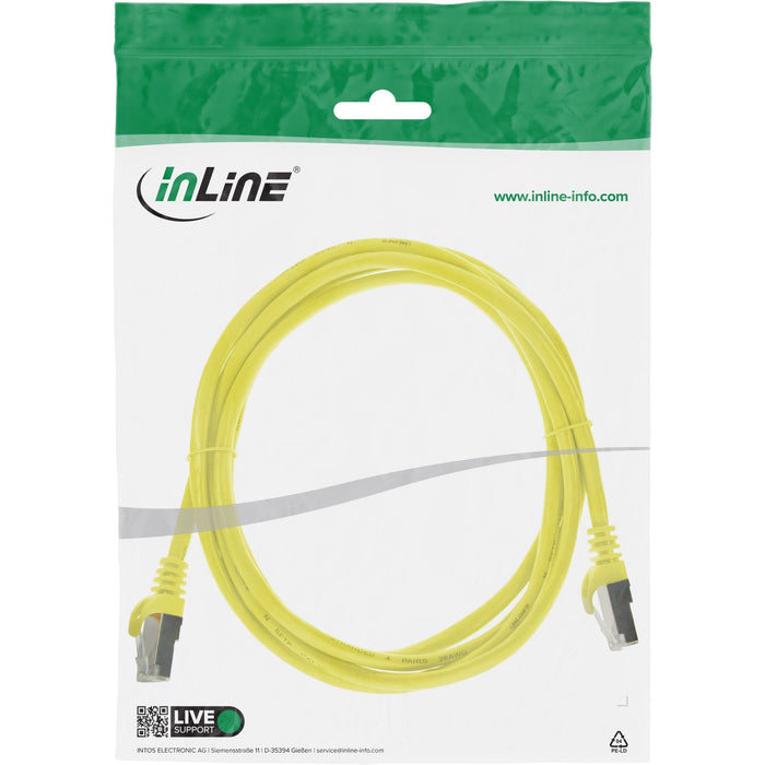 Cable De Red Inline Sf/Utp Cat.5e Amarillo 3m
