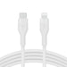 EAN 0745883832101 - Belkin Cbl Silicone USB-C LTG 3M blc Blanco imagen 3