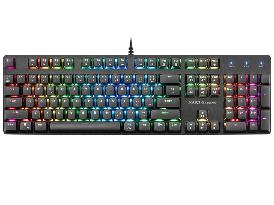 Tacens Mars Gaming Mk5 Teclado Mecánico Gaming Rgb Switch Azul (Pt)