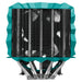 EAN 1230000071260 - Iceberg Thermal IceSLEET X9 Dual TR Procesador Enfriador 12 cm Verde azulado 1 pieza(s) imagen 5