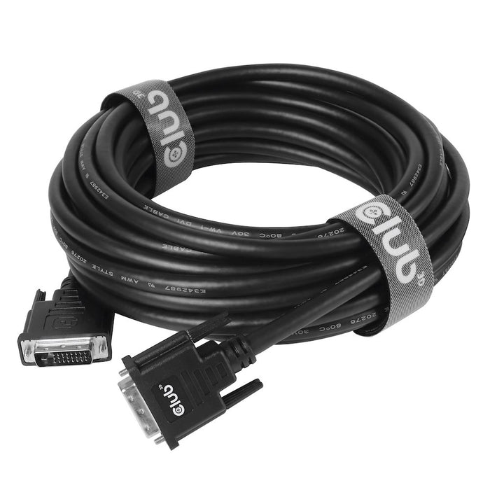 EAN 8719214471507 - CLUB3D DVI-D DUAL LINK (24+1) CABLE BI DIRECTIONAL M/M 3m 9.8 ft 28AWG cable DVI Negro imagen 1