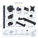 EAN 0065030902038 - StarTech.com 3MP2AG-MONITOR-ARM soporte para monitor 68,6 cm (27") Negro imagen 21