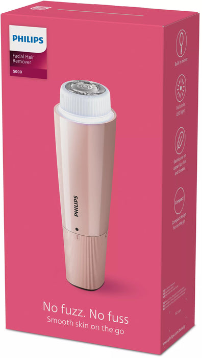 EAN 8720689004503 - Philips 5000 series BRR454/00 maquinilla de afeitar para mujer 1 cabezal(es) Rosa imagen 3