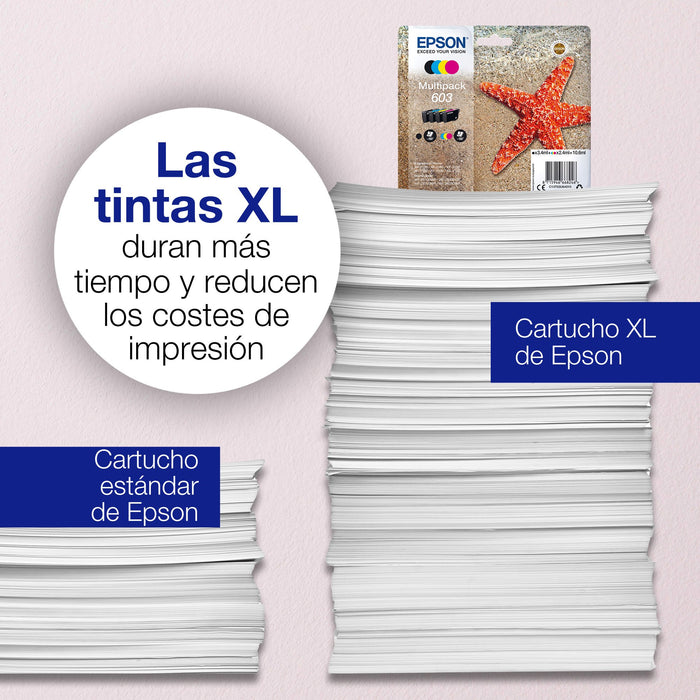 EAN 8715946668215 - Epson C13T03A64020 cartucho de tinta 1 pieza(s) Original High (L) Yield Negro, Cian, Magenta, Amarillo imagen 4
