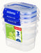 EAN 9414202885432 - Sistema 881543 recipiente de almacenar comida Ovalado Contenedor 0,4 L Azul, Transparente 3 pieza(s) imagen 1