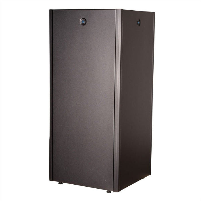 Roline 19-Zoll Netzwerkschrank Basic 26 He, 600x600 Bxt Glastr Schwarz