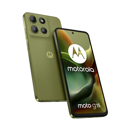 EAN 0840023283260 - Motorola moto g15 17,1 cm (6.72") SIM doble Android 15 4G USB Tipo C 8 GB 256 GB 5200 mAh Verde imagen 1