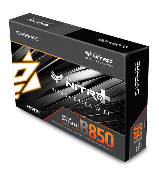 EAN 4895106296930 - Sapphire NITRO+ B850A WIFI 7 AMD B850 Zócalo AM5 micro ATX imagen 7