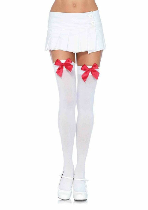 EAN 0714718074795 - Leg Avenue 6255_06222 pantis y media Rojo, Blanco imagen 1