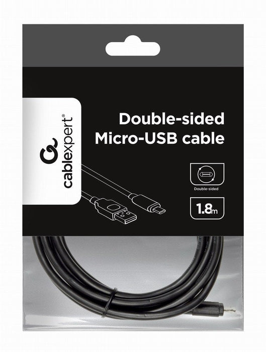Cable Usb2 To Micro-Usb Double/Sided Cc-Usb2-Ammdm-6 Gembird