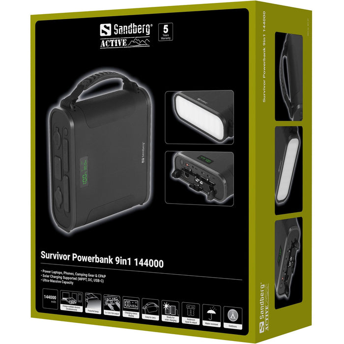 Survivor Powerbank 9in1 144000