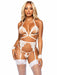 EAN 0714718561240 - Leg Avenue 81653_00222 conjunto de ropa interior y bodi Blanco imagen 2