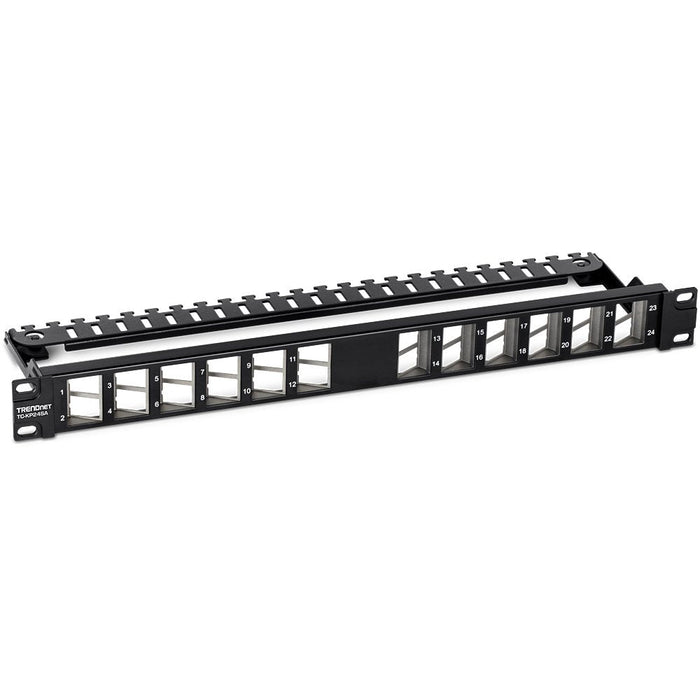Trendnet Patchpanel 24-Port Vacío, Abgew Keyst Geschir 19" 1u