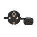 EAN 0037332280916 - Eaton P054-02M-EU cable de transmisión Negro 2 m CEE7/7 IEC C13 imagen 3