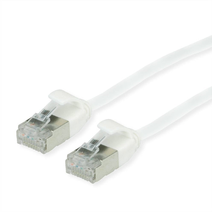 Roline Verde U Ftp Cable De Red Cat.6a (Class Ea), Lsoh, Slim, Wei, 3 M
